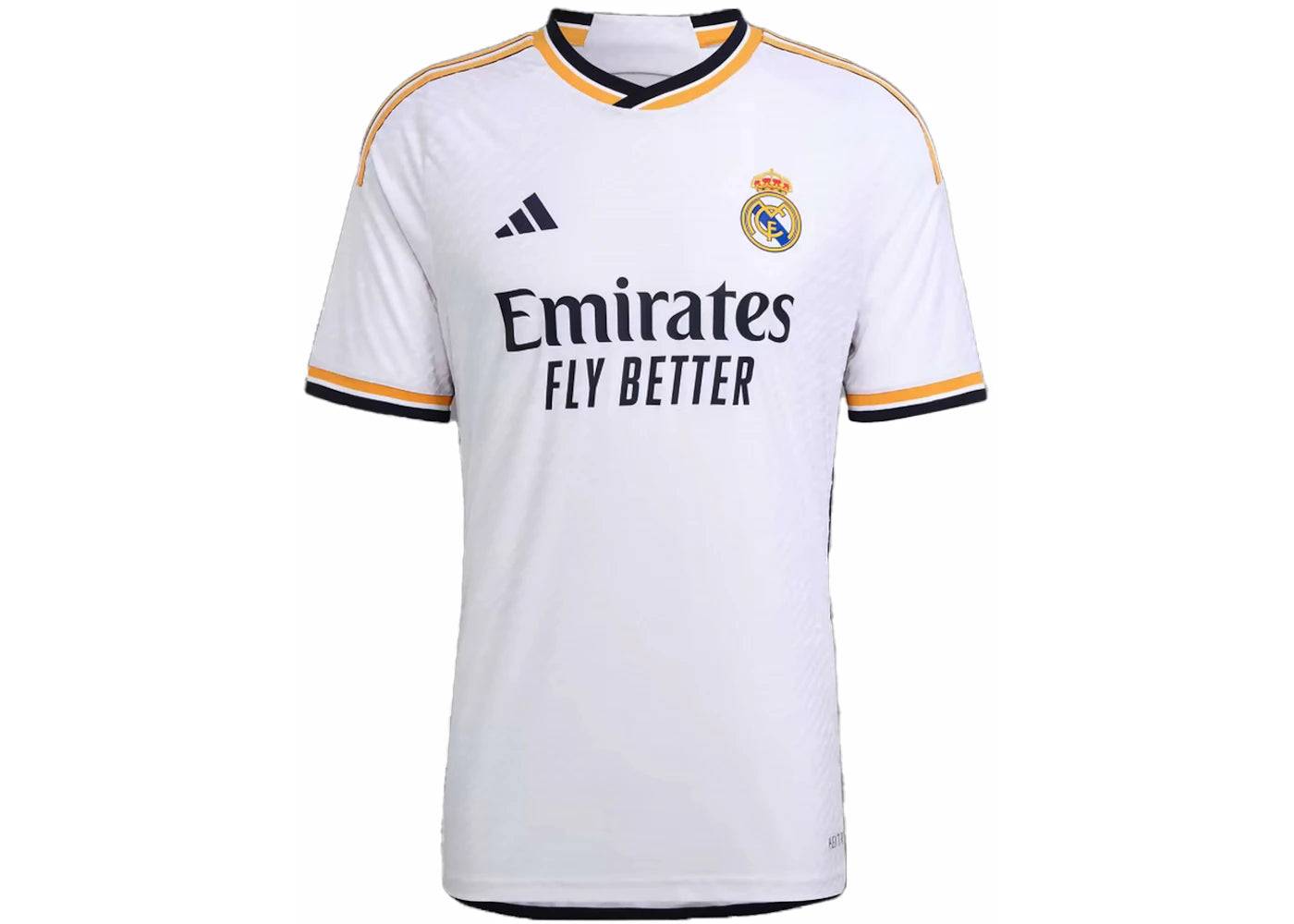 adidas Real Madrid 23/24 Home Authentic Jersey White - XS