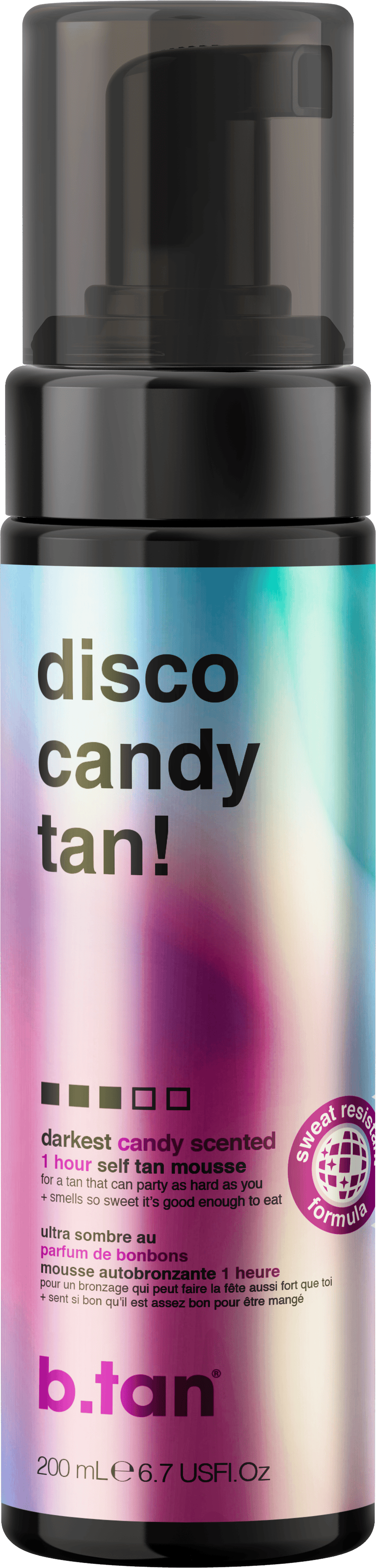 B.Tan Self Tanning Mousse Disco Candy Tan 200 ml