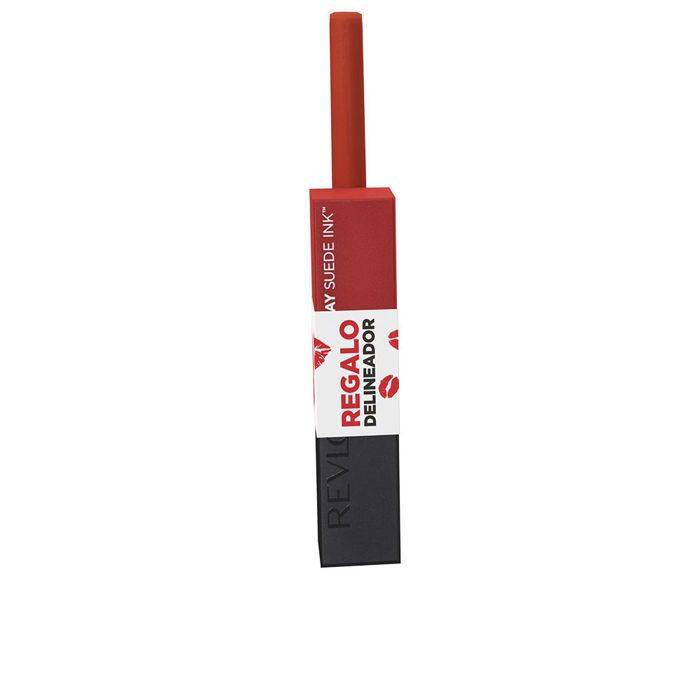Lipstick - COLORSTAY SUEDE INK CASE - Red - Waterproof - Smudge-proof finish
