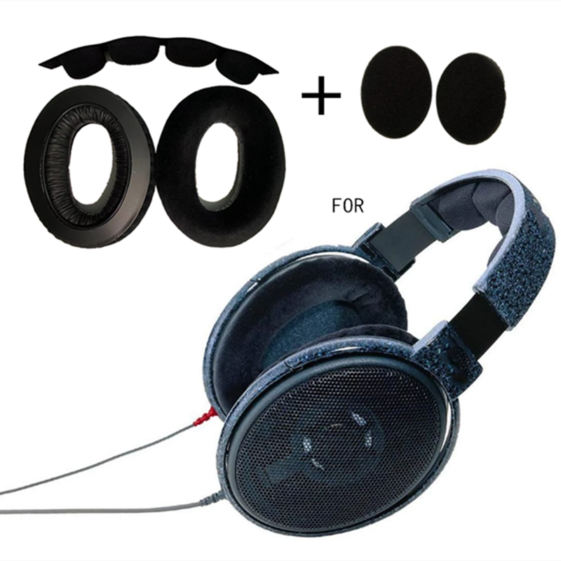 Replacement VELVET Ear Pads for SENNHEISER HD650 HD600 HD580 HD660 S HD565 HD545 Headphones And Headband Cushions Earpad SET