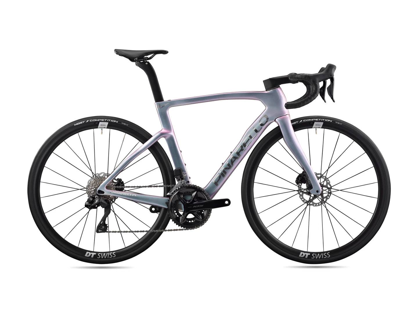 Pinarello F3 2027 - Shimano 105 Di2 2x12sp - DT Swiss A 1800 Spline - 064 / 500 / Interstellar Grey Shiny (500)