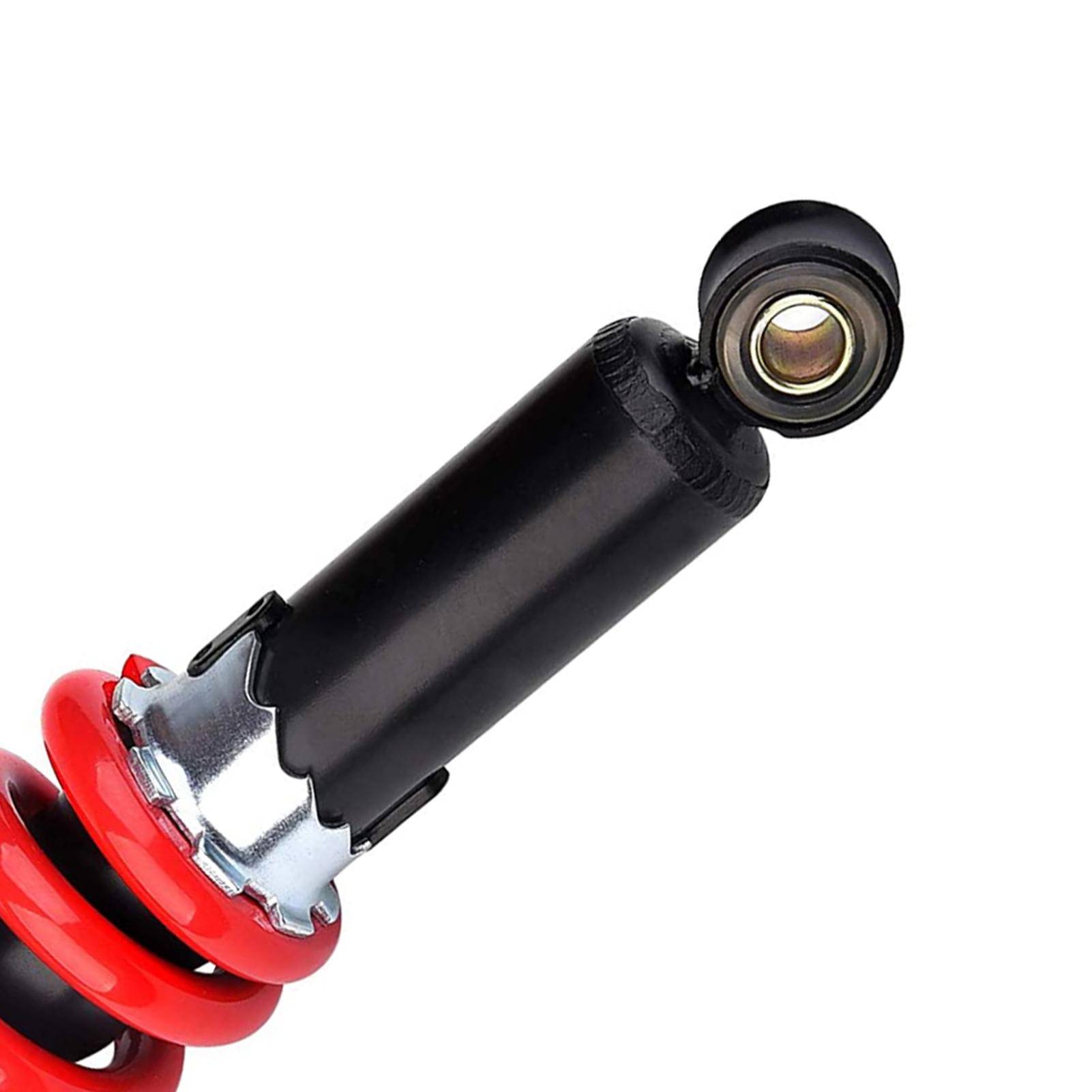 Stötdämpare Kraftig 260mm 10.25 Tum Mono Chock Ersättning 400LBS för Pit Dirt Bike Röd Järn red