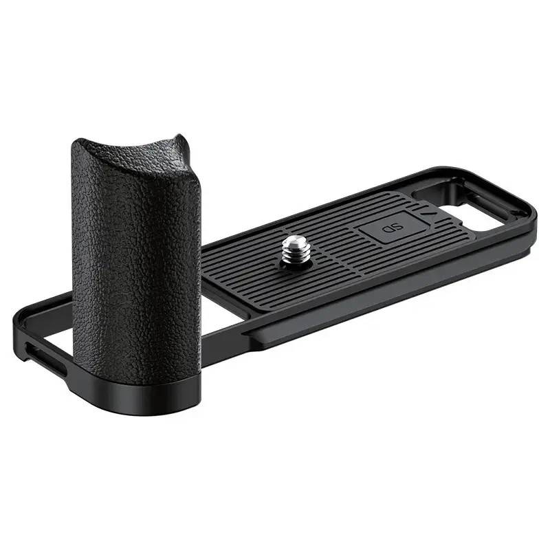 JJC Handgrepp för Fujifilm X-E5 med inbyggt SD-kortfack (Svart)