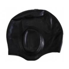 Swimming cap silicone BECO 7530 0 black long hair