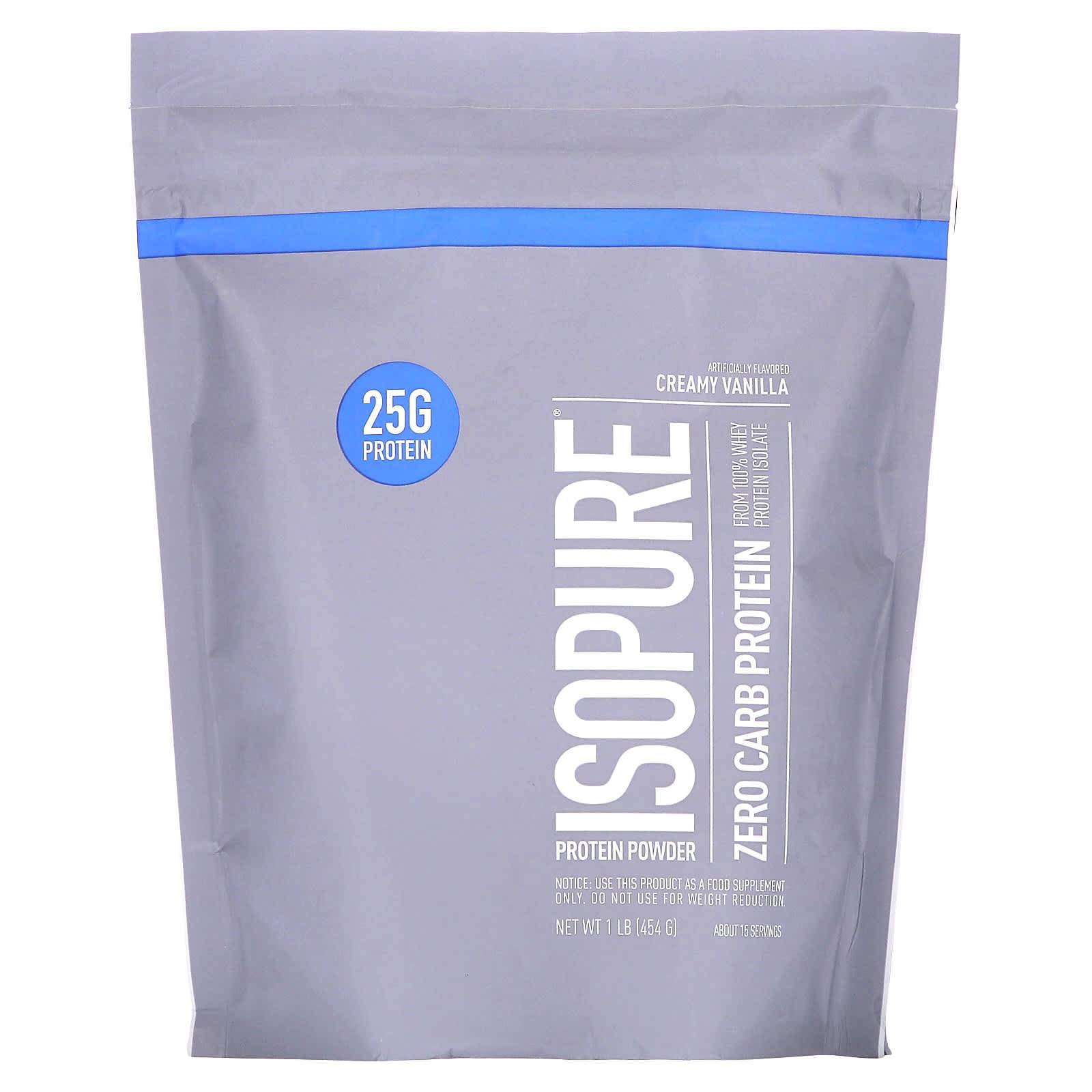 Zero Carb, Protein Powder, Creamy Vanilla, 454G(1Lb)
