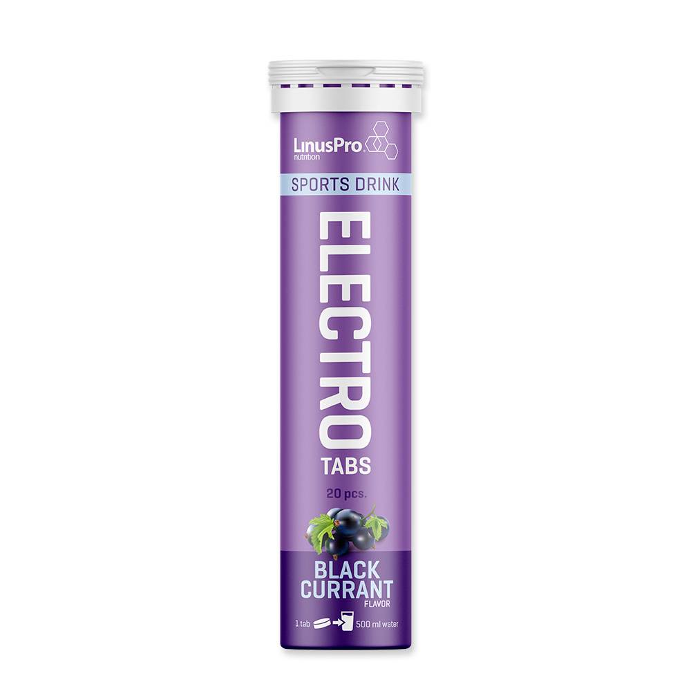 LinusPro Elektrolyt Tabs Black Currant 1 stk..