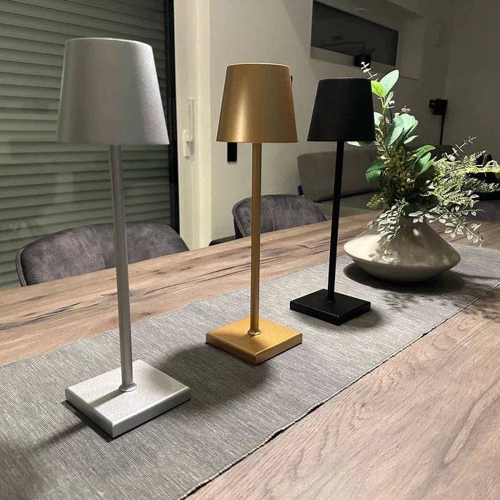 Trådlös Laddningsbar Nordiclight - Belys ditt hem med lyx - Guld