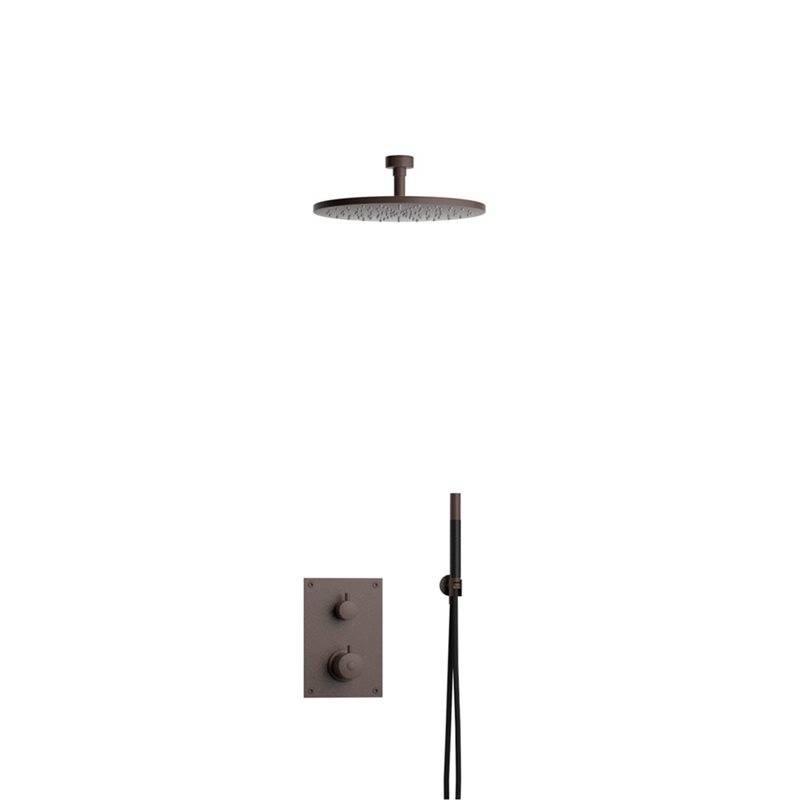 Takduschset Tapwell 7268 för Inbyggnad Brons