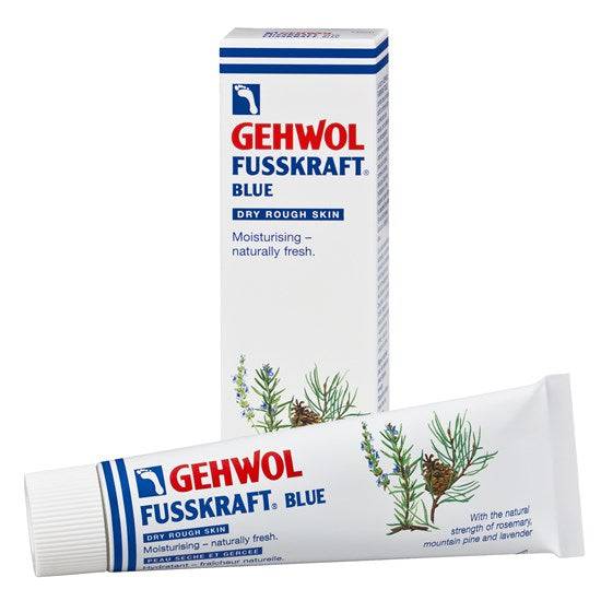 Gehwol Fusskraft Blå - Mod Fodlugt, -svamp og kløe - 250 ml (2x125 ml)
