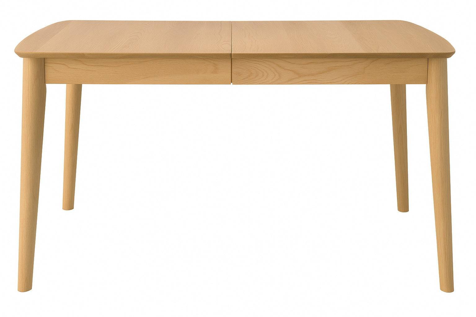 Timbercraft Collection - Genesis Matbord 90x130 cm ink 2 Iläggsskivor Natural Oak