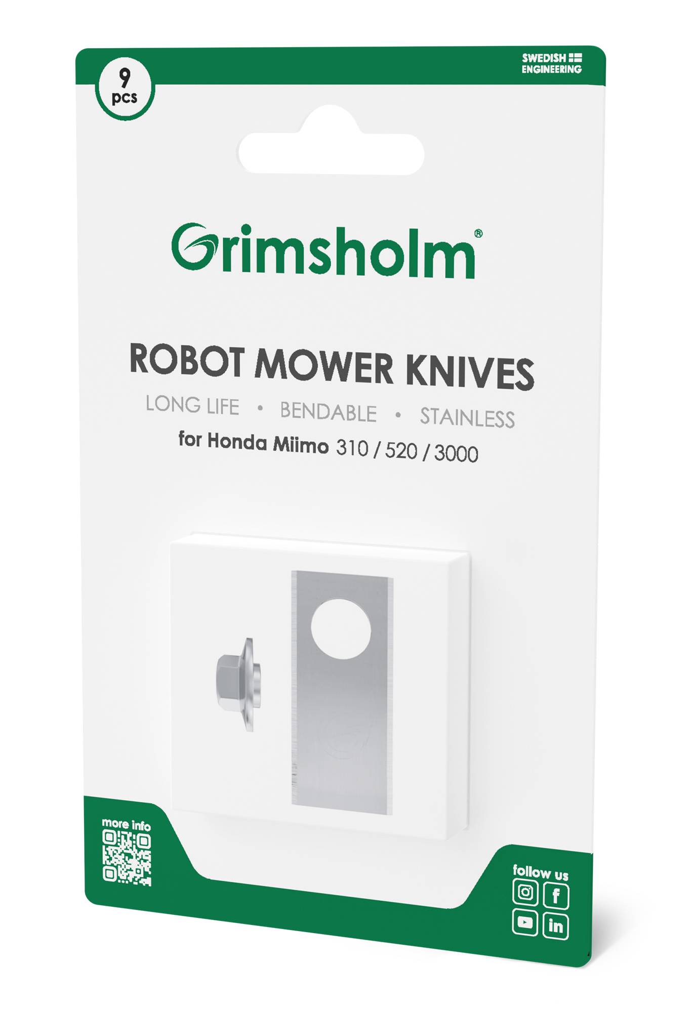 Grimsholm 9-pack Knivar till Honda Miimo 520