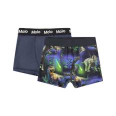 Molo GOTS Justin 2-pak Boxershorts Dino Galaxy 134/140 cm    134/140 cm  Unisex