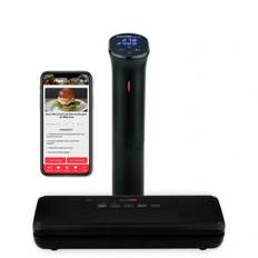 iVide® 2.0 Sous Vide Stav WIFI (IPX7-Vandtæt) + VS180Plus Vakuumpakker (Startpakke)