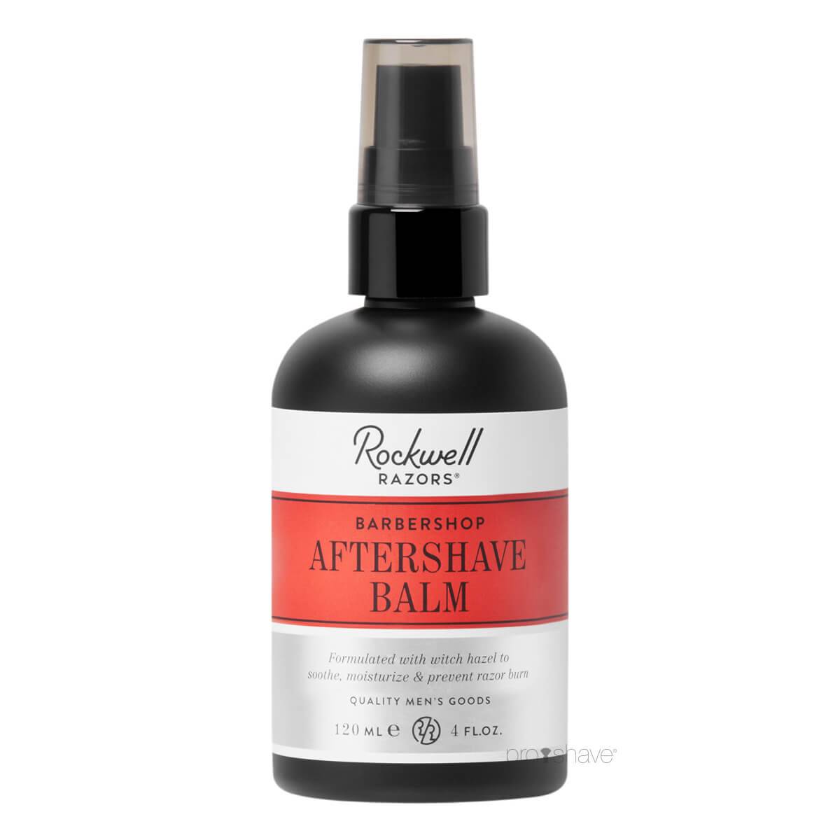 Rockwell Razors Aftershave Balm, Barbershop Scent, 120 ml.