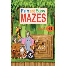 Fun and Easy Mazes for Kids 4-6 - Ava Bophone - 9798692987044