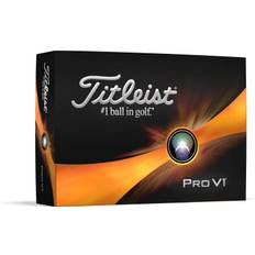 Titleist Pro V1 (2023) Logobolde - Hvid