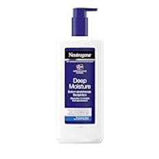 Neutrogena Deep Moisture omedelbart absorberande kroppslotion, norsk formel, kroppskräm, torr hud, 400 ml