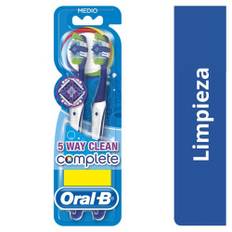Oral-B Complete Toothbrush Medium 2 Units