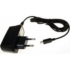 Powery Lader/Strømforsyning med Micro-USB 1A til Blackberry Curve 8530