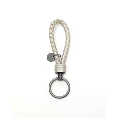 Bottega Veneta Intrecciato Keychain - Grey - 13x3 cm