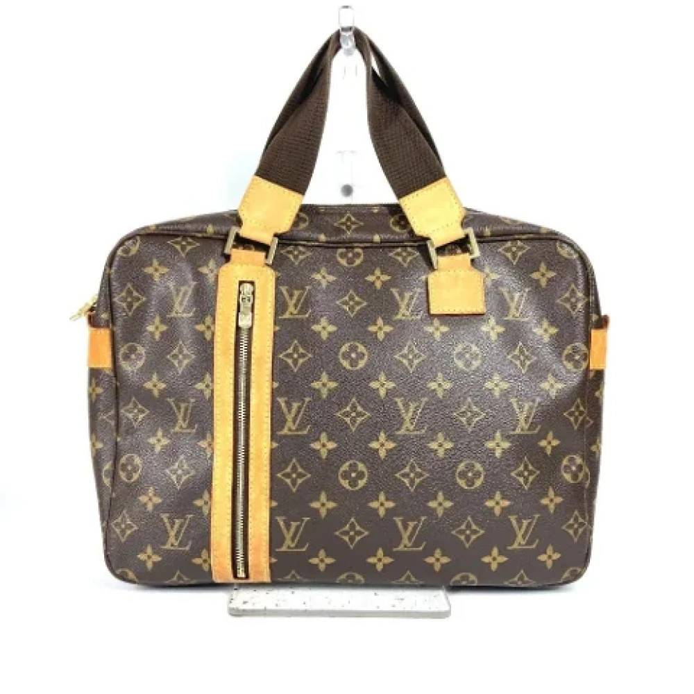 Louis Vuitton Vintage Pre-owned Vintage Monogram Tote Bag - Vintage - Dame - Brun - ONE SIZE - Læder