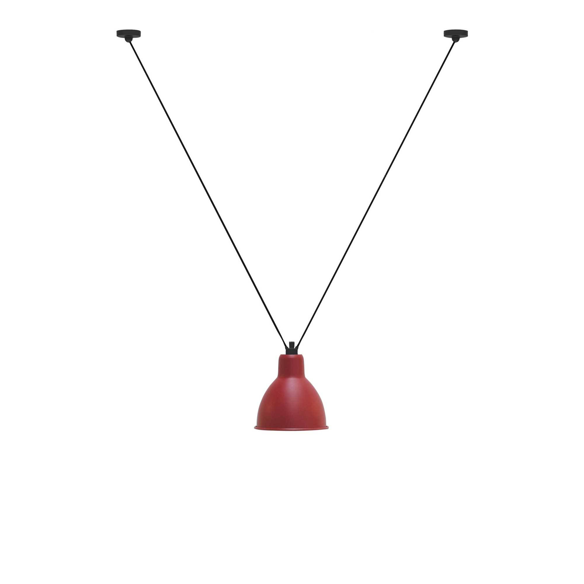 DCWéditions - Les Acrobates De Gras 323 XL Round Red - Pendellampor - Bernard-Albin Gras - Röd