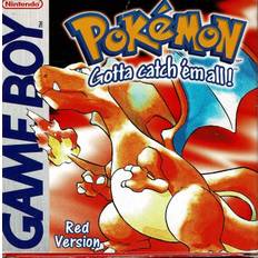 Pokemon Red i æske (u. manual og mindre kosmetiske fejl)