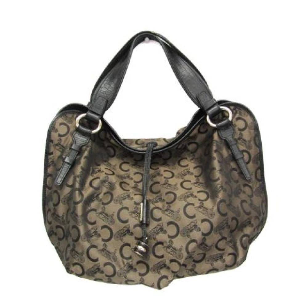 Celine Vintage Pre-owned Canvas Bucket Bag - Vintage - Dame - Beige - ONE SIZE - Tyl