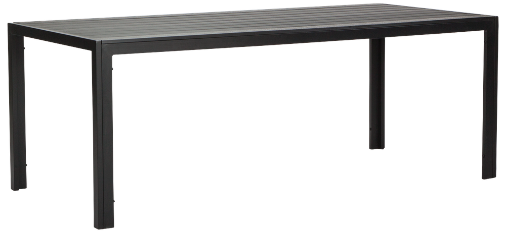 Bord non-wood 205 cm - sort