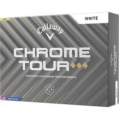 Callaway Chrome Tour Triple Diamond 25 Dz Golfbollar White - ONE SIZE