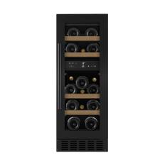 mQuvée Inbyggbar vinkyl - WineCave 700 30D Antracit Svart - 16 flaskor