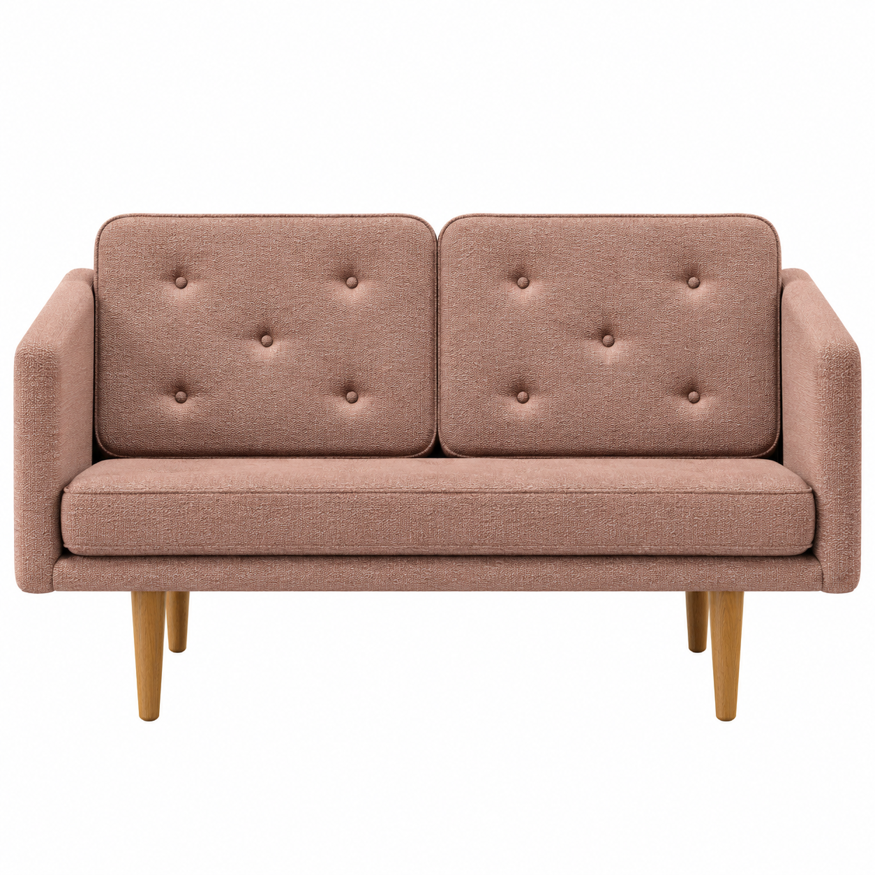 No. 1 Sofa 2-personers, Mood af Børge Mogensen Mood 1106 - Olieret eg - Jacobsen Plus