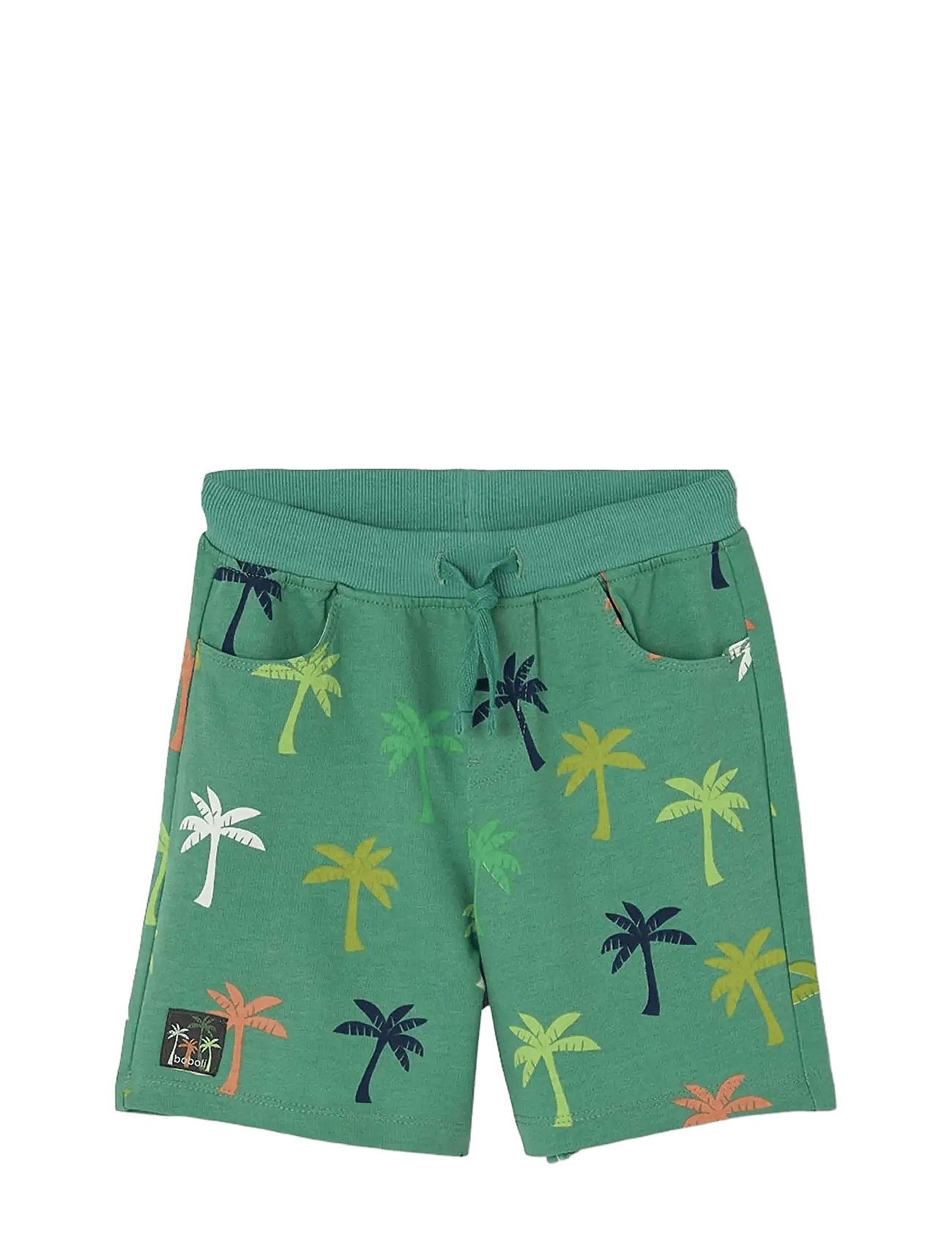Boboli Fleece Bermuda Shorts For Boy -Bci - Green - 80