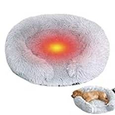 Heated Pet Bed, Adjustable Temperature Cat, USB Heating Pad, Electric Cat Bed, Cat Heating Pad, 5 Timer Settings with Auto Shut Off Soft and Comfortable Design Perfect For Indoor Cats and Small Dogs