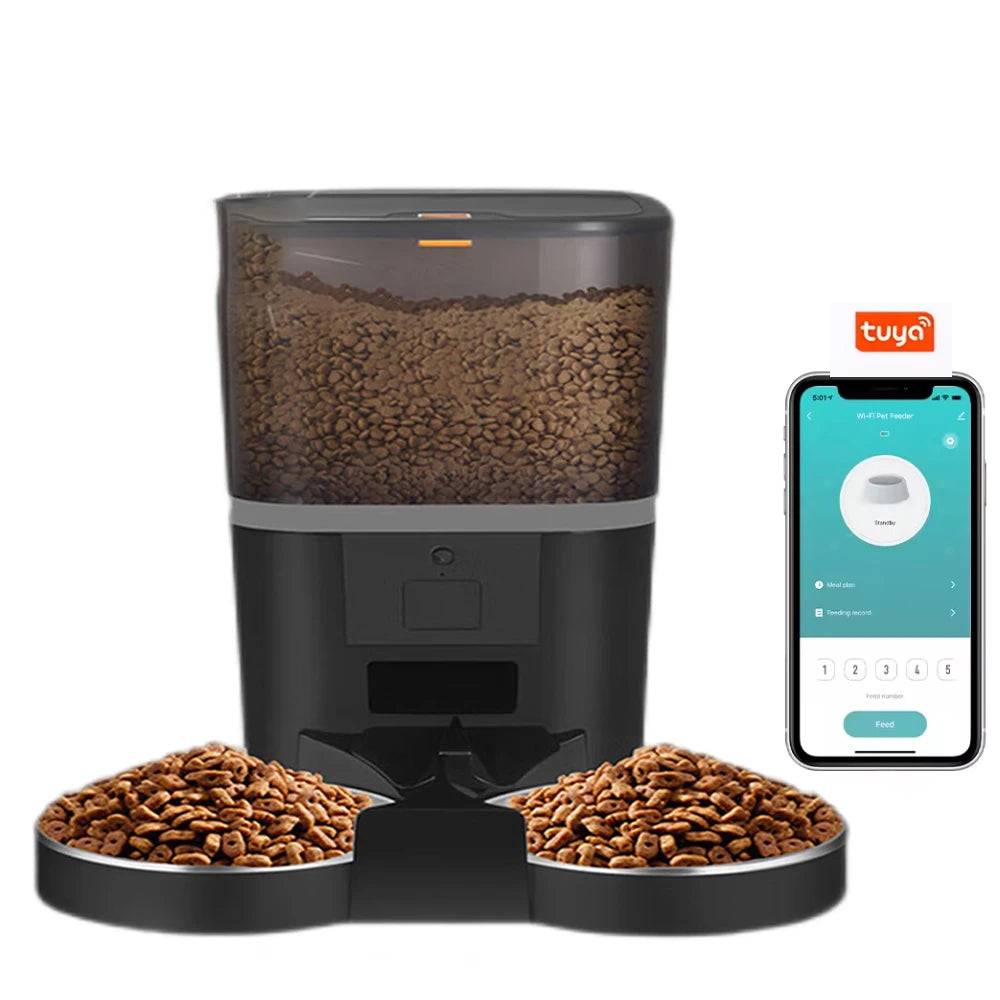 Automatic Pet Feeder with Video & Wi-Fi - WIFI No Video B