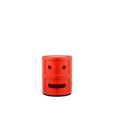 Kartell - Componibili Smile 4925 - Hurtsar - Anna Castelli Ferrieri - Röd - Plast