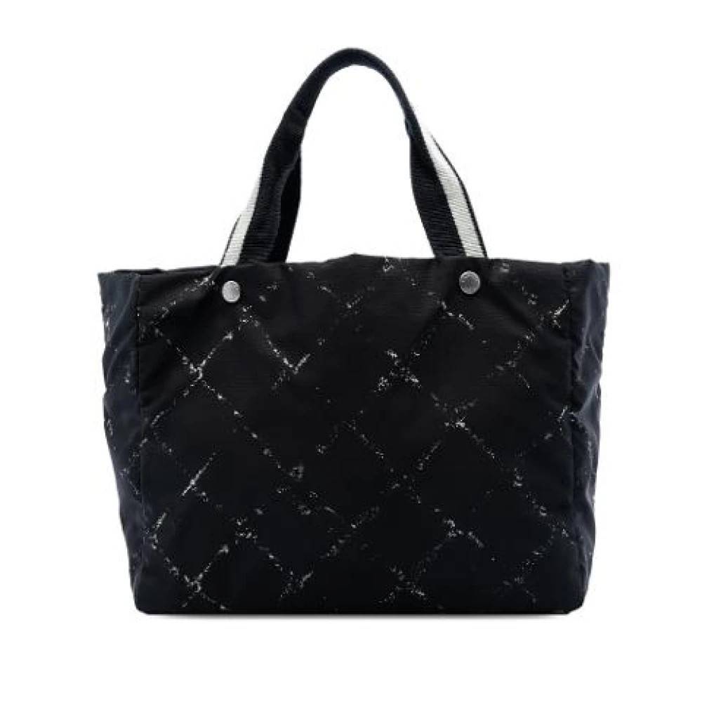 Chanel Vintage - Pre-owned Old Travel Line Tote Bag Vintage - Dam - ONE Size - Nylon