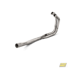 Akrapovic Kawasaki Ninja 400 18-> Forrør i Rustfri til Brug i Kombination Med Slip-on Line Systemer