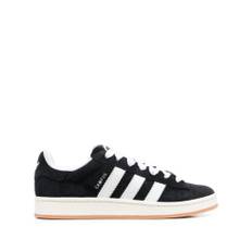 Adidas, Sko, Herre, Sort, 42 EU, Sorte Sneakers med Signatur Striber