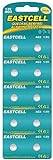 EASTCELL AG3 LR41 LR736 L736 1,5 V alkaliska knappceller 38 mAh, 10 stycken