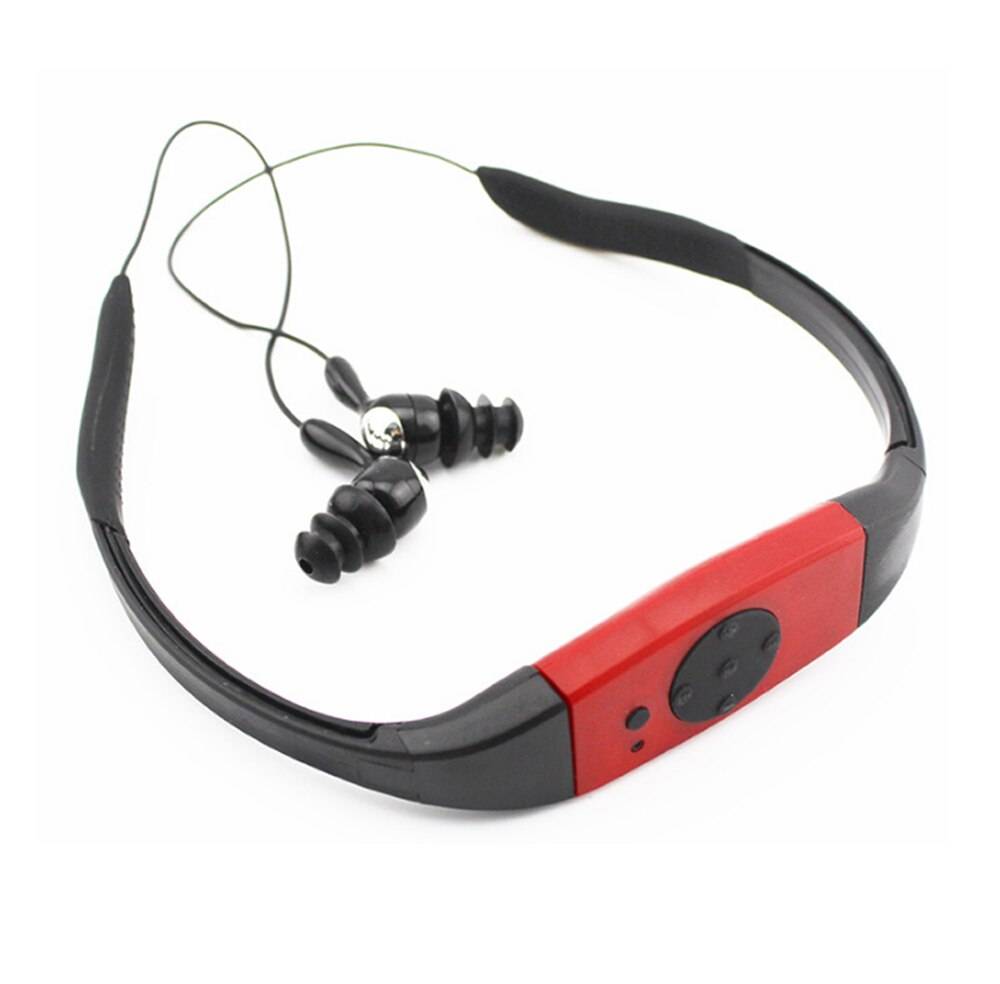 Undervattens MP3-spelare IPX8 4GB/8GB - Blå / 8gb