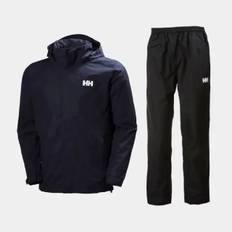 Helly Hansen Men's Dubliner Regnsæt Herre - Navy / Black, 5XL / L