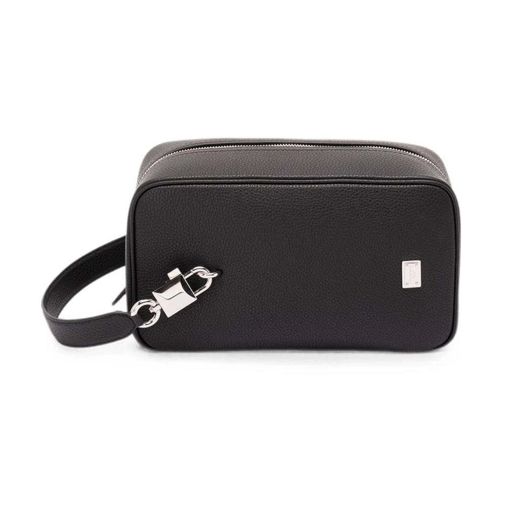 Dolce & Gabbana Toilettaske - Tasker - Herre - Sort - ONE SIZE -