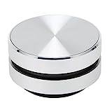 Trådlöst BT-minihögtalare, Bluetooth Bone Conduction-högtalare, Stereo Bas Sound Creative Portable Speaker för Hem, Utomhus, Resor (Silver)