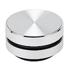 Trådlöst BT-minihögtalare, Bluetooth Bone Conduction-högtalare, Stereo Bas Sound Creative Portable Speaker för Hem, Utomhus, Resor (Silver)