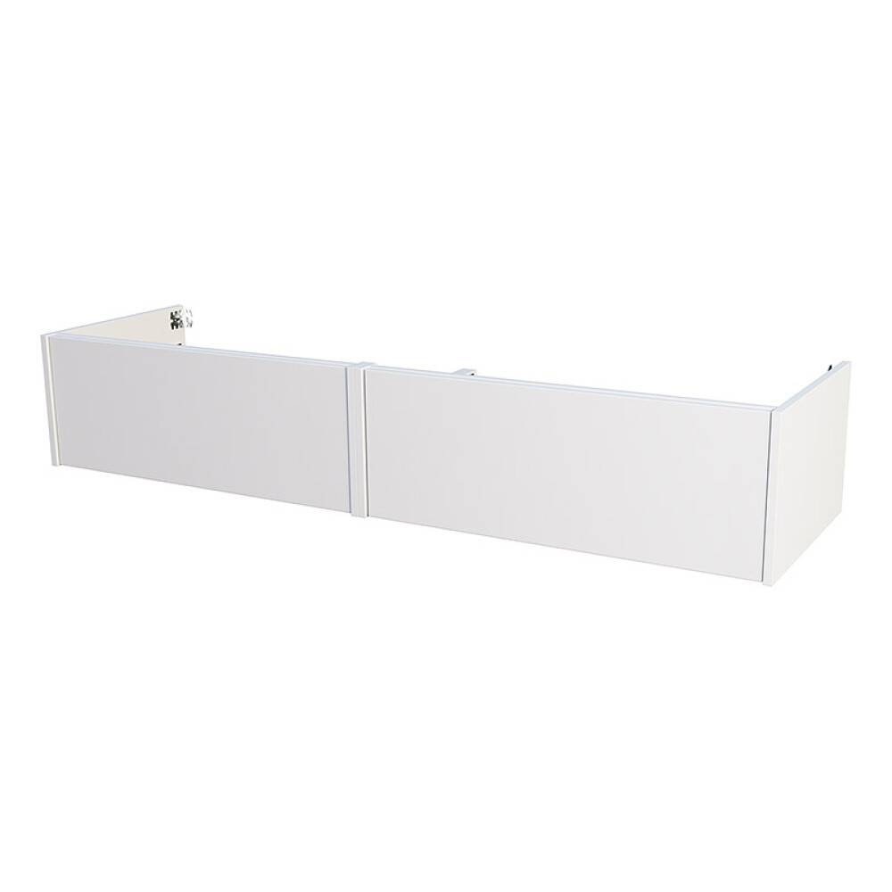 TVÄTTSTÄLLSSKÅP CAMARGUE AURA LÅG DUBBEL PORSLIN 160CM SLÄT LAV