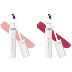 Wonderskin Wonder Blading Lip Stain Masque Light & Toffee Rose Duo - 8 ml