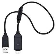 Var in Your Mind 1 x kamera USB-kabel kompatibel med Samsung Digimax AQ100 CL80 ES55 ES60 ES63 ES65 ES67 USB-laddare och datasynkronisering SUC-kabel