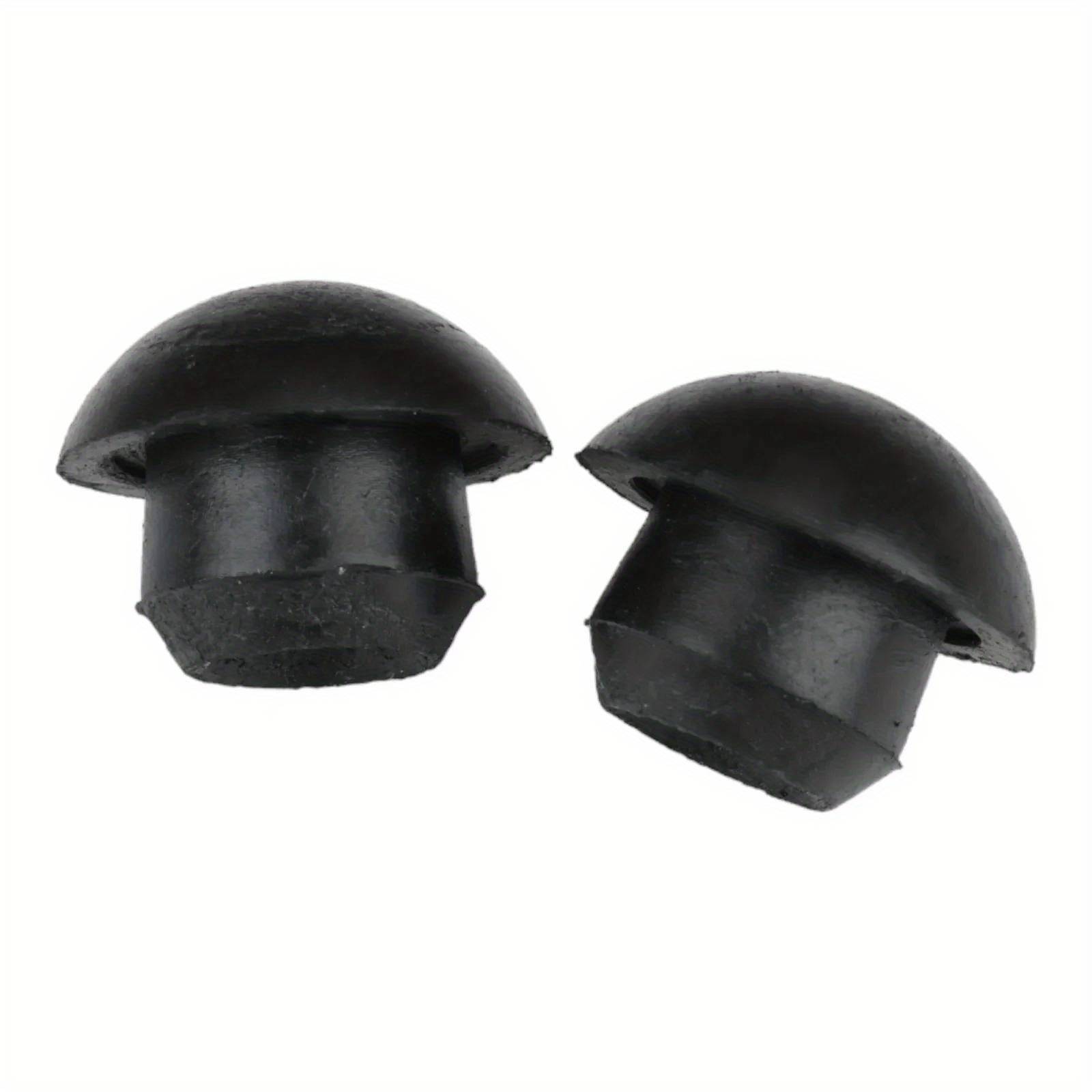 TEMU 2pcs Rubber Wheel Caps For Xiaomi M365 Pro 1s Mi3 Electric Scooter Max G30 G30lp - Solid Tire Wheel Air Hole Plug, Black, Uncharged