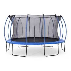 Springsafe Trampolin Colours 426 cm mit Sicherheitsnetz blau